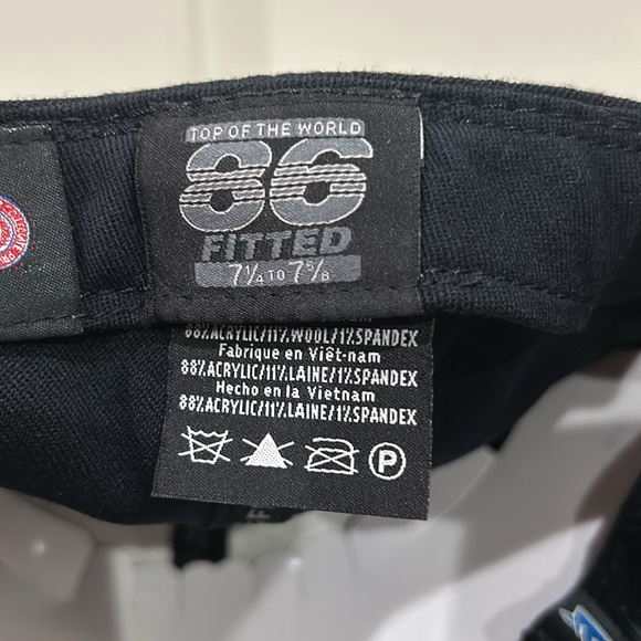 Arizona State University - ASU fitted Logo Hat - Pac 12 - size = 7 1/4 to 7 5/8 - Picture 7 of 8